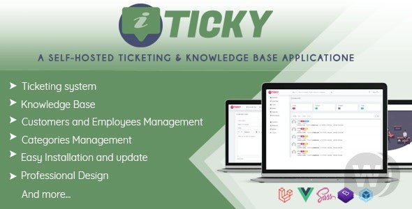 Ticky Helpdesk v1.7.0.9 – 票务系统和知识库