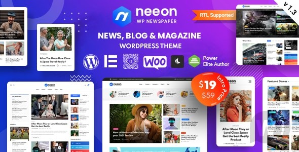 Neeon v3.0.7 –  WordPress新闻网站主题