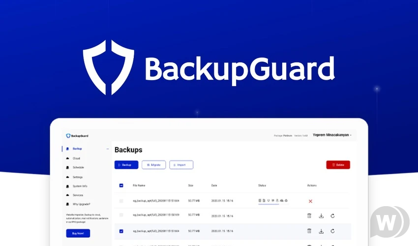 BackupGuard Pro v1.6.8.4（已汉化） – WordPress一键备份迁移插件