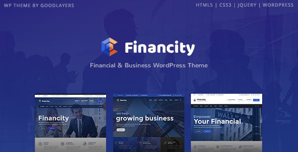 Financity v1.3.3 – WordPress商业/金融主题