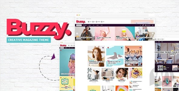 Buzzy v1.6 – WordPress 新闻网站的创意主题