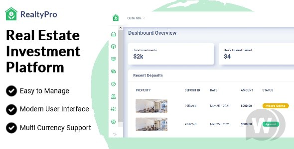 Realty Pro v1.0 – 房地产投资平台