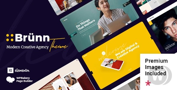 Brünn v1.9 – 创意机构 WordPress 主题