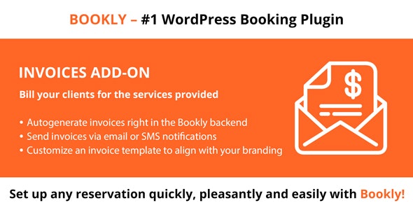 Bookly Invoices (Add-on) v3.7