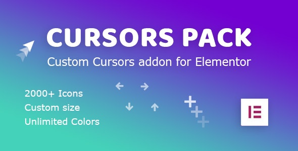 Cursors Pack v1.0.3 – WordPress Elementor 插件