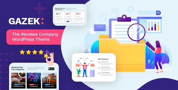 Gazek v1.3.3 – 审查和会员 WordPress 主题