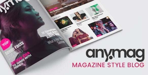 Anymag v2.9.7 – WordPress杂志主题