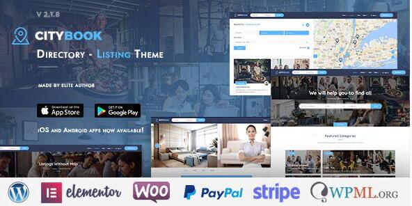 CityBook v2.5.0 – WordPress目录和列表主题