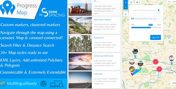 Progress Map WordPress Plugin v5.7.2破解版