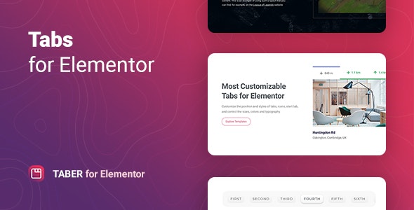 Taber v1.0.6 – Elementor 的选项卡插件