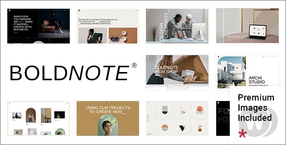 Boldnote v1.0 – WordPress 组合主题