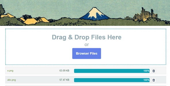 Contact Form 7 Drag and Drop FIles Upload v3.5.6 – WordPress 多文件上传插件