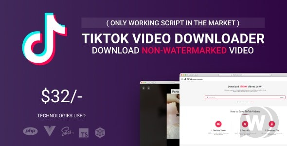 TikTok Video Downloader v3.0.5 – 无水印和音乐提取器