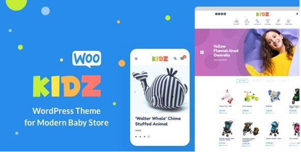 KIDZ v5.7.1 –婴儿用品店和儿童商店WordPress WooCommerce主题