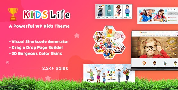 Kids Life v4.3 – 儿童学校主题