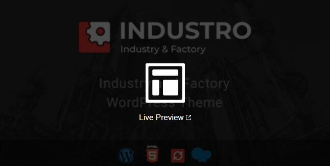 Industro v1.0.6.6 –  WordPress 工业和工厂主题