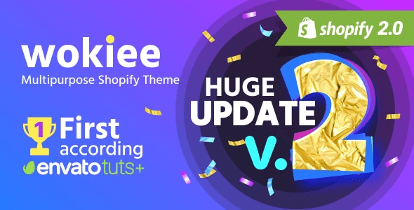 Wokiee v2.3.1 – Shopify 多用途主题