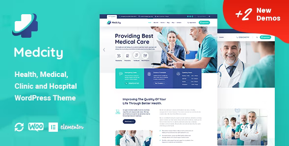 Medcity v1.0.1 – WordPress 健康与医疗主题