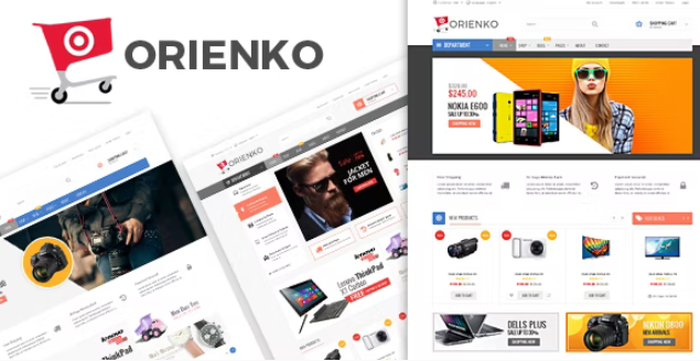 Orienko v1.5.3 – WooCommerce 响应式数字主题