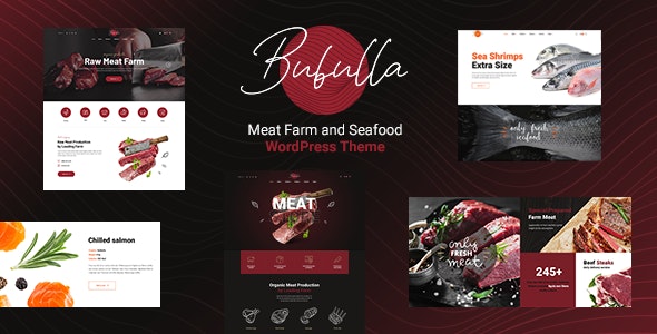 Bubulla v1.0.7 –  WordPress 肉类农场和海鲜店主题