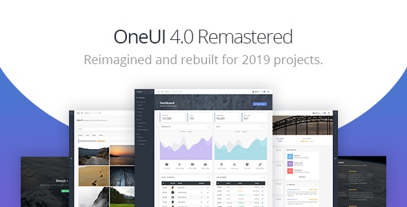 OneUI – Bootstrap 4 Admin Dashboard Template & Laravel Starter Kit v5.7.0