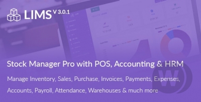 SalePro v5.0.0（已汉化） – 带有 POS、HRM、会计的库存管理系统