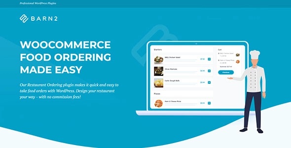 Barn2 Media WooCommerce Restaurant Ordering v2.0（已汉化） – WooCommerce 餐厅订购插件