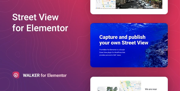 Walker v1.1.3 – Elementor 谷歌街景插件