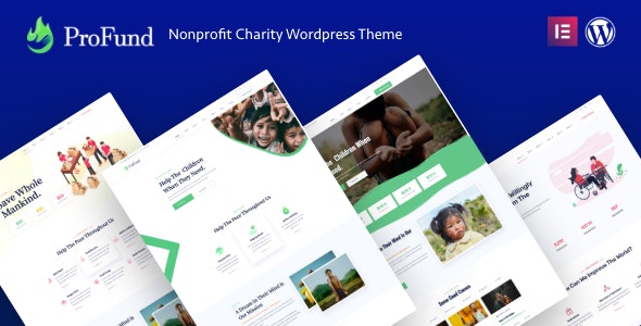 ProFund v5.0.0 – WordPress 非营利慈善主题