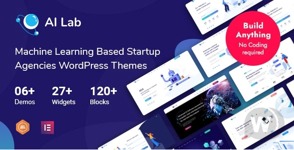 AI Lab v5.0.1 – WordPress 机器学习主题