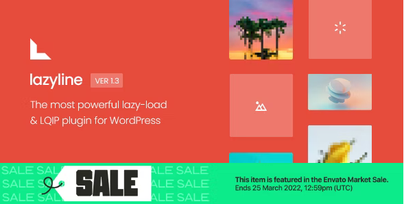 Lazyline v2.1 – WordPress 延迟加载插件
