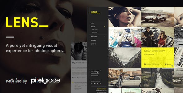 LENS V2.6.3 – WordPress 摄影主题