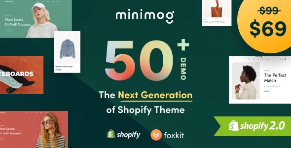 Minimog v3.5.0 – Shopify 下一代主题