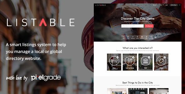 LISTABLE v1.15.6 – WordPress 友好的目录主题