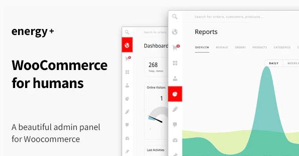 Energy+ v1.3.4破解版（已汉化） – WooCommerce的漂亮管理面板