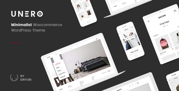 Unero v2.1.5 – WordPress极简AJAX WooCommerce 主题