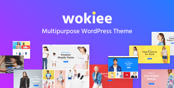 Wokiee v2.3 – WordPress多用途WooCommerce 主题