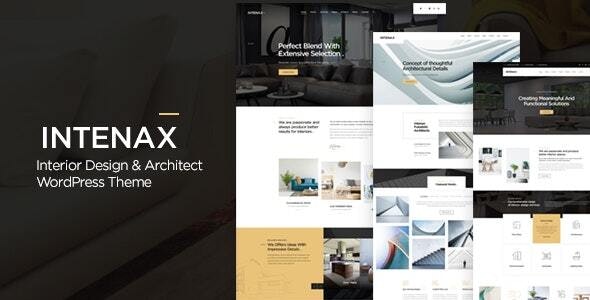 Intenax v1.7 – WordPress 建筑主题