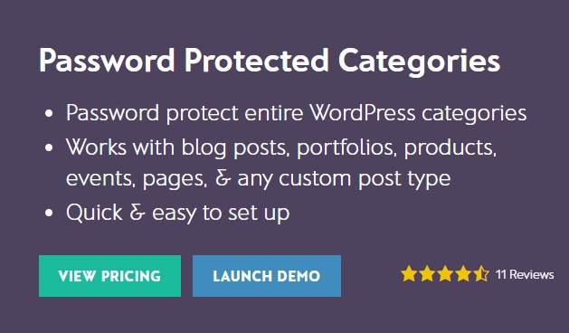 Barn2 Media Password Protected Categories v2.1.20（已汉化） – WordPress 密码保护插件