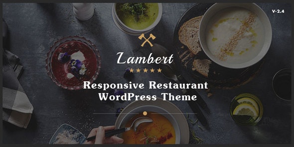 Lambert v2.5.6 – WordPress 餐厅/咖啡厅/酒吧 主题