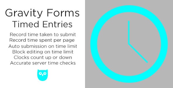 Gravity Forms Timed Entries v2.7.4 – Gravity Forms 测验/表单条目计时插件