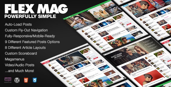 Flex Mag v3.5.2 – WordPress 新闻和杂志主题