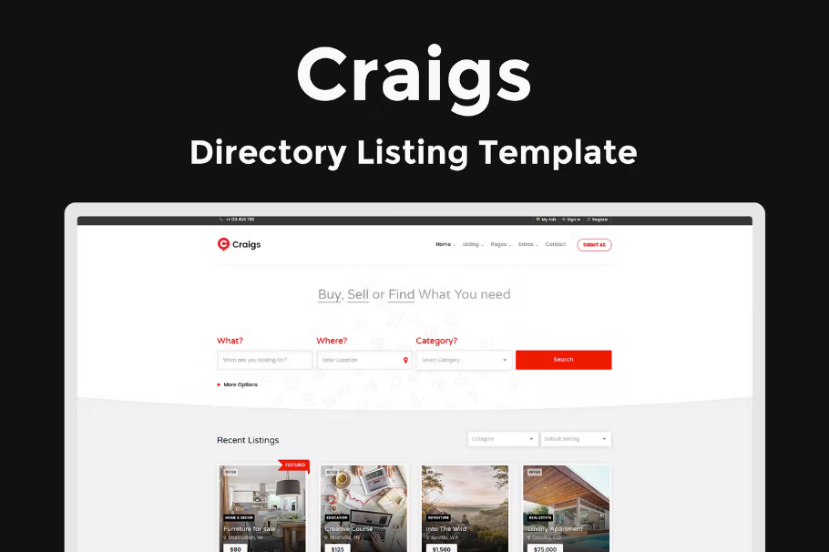 Craigs v1.1.2 – 目录列表模板