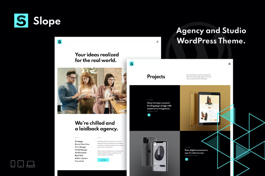 Slope v1.0.5 – WordPress代理和工作室主题
