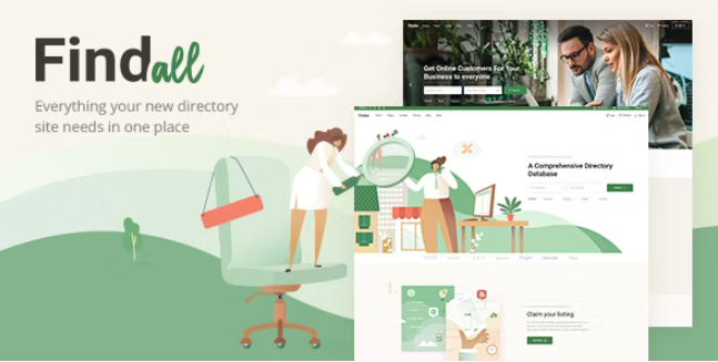 FindAll v1.3 – WordPress 商业目录主题