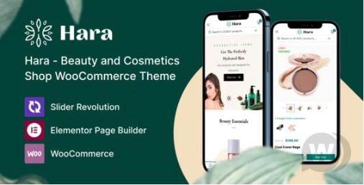 Hara v1.1.3 –  WooCommerce 美容和化妆品店主题