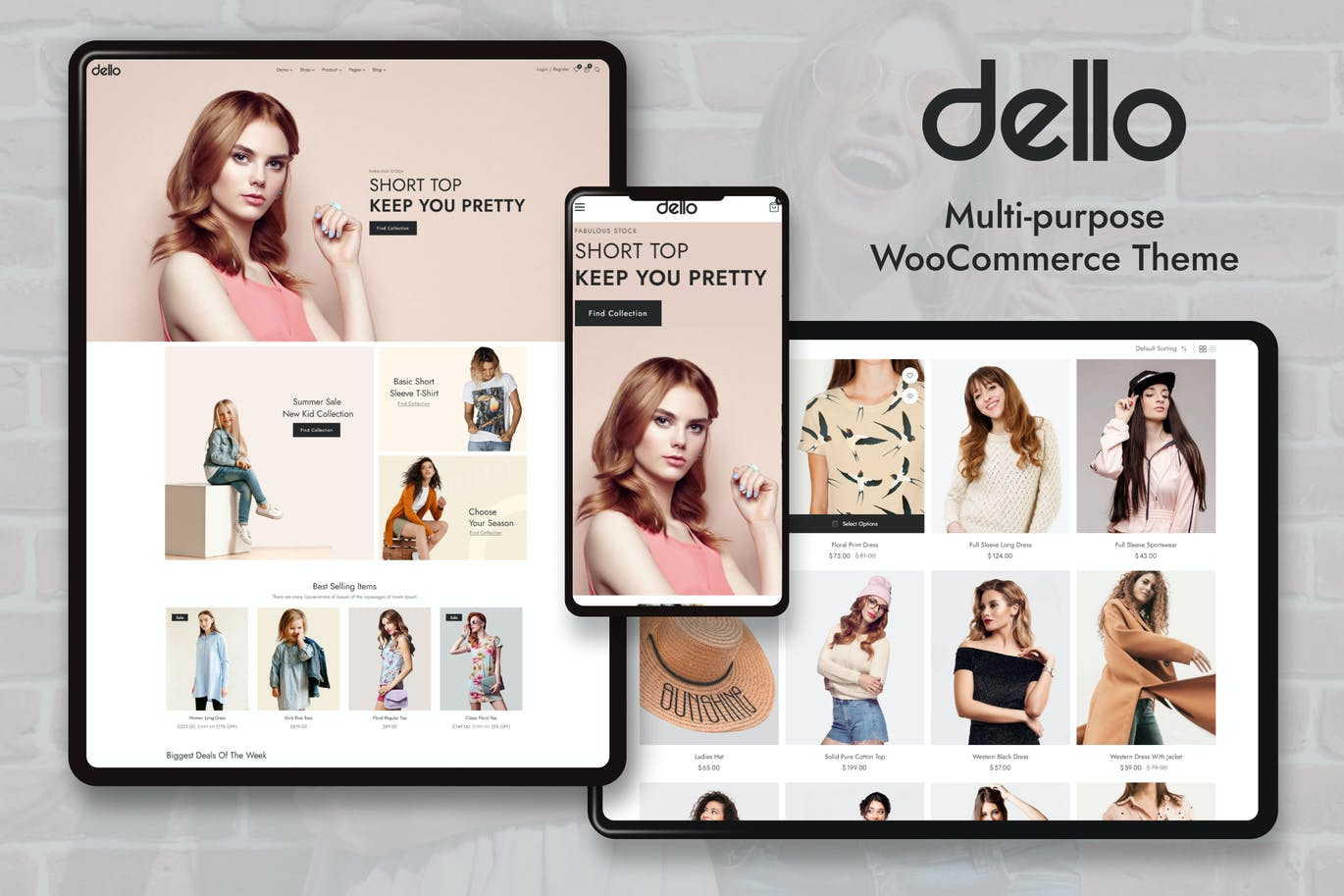 Dello v1.1.1 – 多用途 WooCommerce 主题