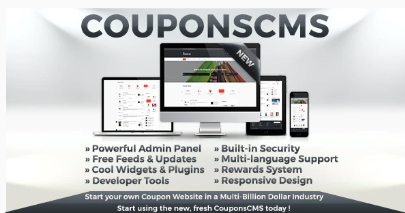 Coupons CMS v7.50  – 优惠券CMS