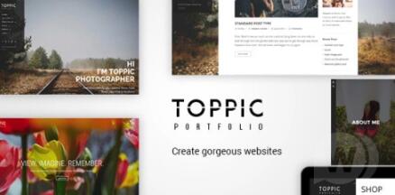 TopPic v4.3.2 – WordPress 摄影师作品集主题