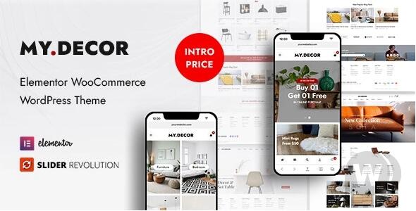 MyDecor v1.0.4 – Elementor WooCommerce WordPress 主题